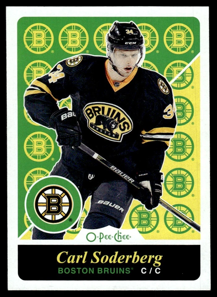 2015-16 O-Pee-Chee Retro Carl Soderberg Boston Bruins #375 - Image 1 of 2