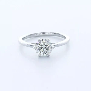 14K Gold Solitär Verlobungsring klassisch 1,49 ct rund Lab-gezüchtet Diamant G VS1 - Bild 1 von 5