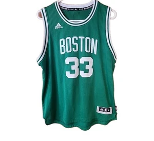 2015 Adidas Boston Celtics #33 Front /back Says "SCULLEY" 33 XL See Pic - Picture 1 of 7