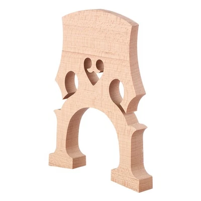 Maple Wood Cello Bridge Replacement Parts Instrument Accessory For 1/2 Cello CTX - Image 1 of 4