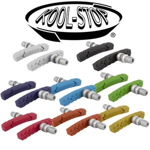 BMX Kool-Stop AT All Terrain Threaded Brake Pads Fits 20" 26" 29" Pick  Color - Picture 1 of 8