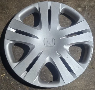 (1) Cubierta de rueda tapacubos genuina OEM 2009-2011 Honda Fit 15" #U2 p/n 44733-TF0-N01 Foto 1 de 4
