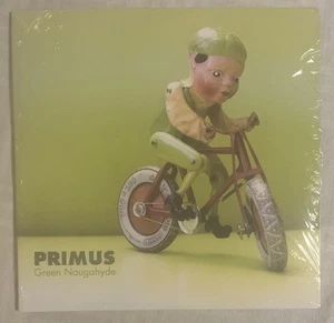 PRIMUS GREEN NAUGAHYDE GREEN COLORED VINYL 2LP GATEFOLD OPEN BUT NEW - Imagen 1 de 11