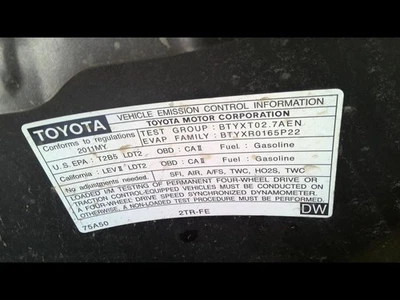 Motor ECM controle de ar e combustível motor montado 4.0L compatível com 08-14 TUNDRA 1291906 - Imagem 1 de 4