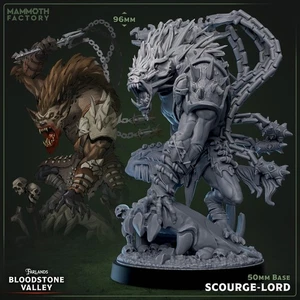 Scourge Lord - Gnoll Fighter | Mammoth Factory | D&D | 50mm - Picture 1 of 1
