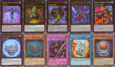 Yugioh Chronomaly Deck - Machu Mech Vimana Nebra Disk Rock Chrononaut - Image 1 of 4