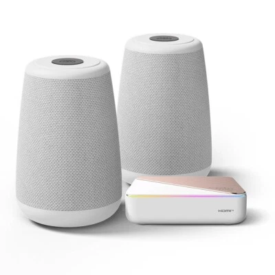 Homatics Box R 4K Plus Android TV Mediaplayer mit Sound & Sound 2.1 Lautsprecher - Bild 1 von 4