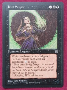 Magic The Gathering HOMELANDS IRINI SENGIR black card MTG - Picture 1 of 2