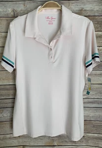 Lillie Green Damen Poloshirt Größe Medium Stretch Golf Tee Neu mit Etikett - Bild 1 von 5