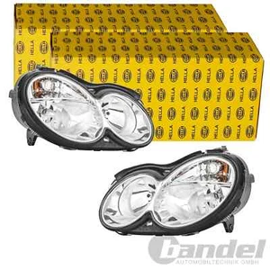 2x HELLA HALOGEN SCHEINWERFER SATZ passend für MERCEDES-BENZ CLK LINKS+RECHTS - Afbeelding 1 van 6