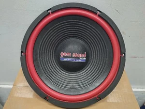 Open Box Gem Sound New York 250 Max Watts 12 Inch Subwoofer Speaker - Picture 1 of 14