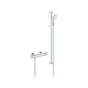GROHE Thermostat-Brausebatterie Grohtherm 800 34566_1 mit Brausegarnitur 900mm - Bild 1 von 3