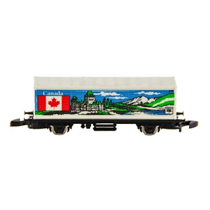 Rare Vintage Marklin Mini-Club 2516A German Z Scale Flag Series Canada Container - Picture 1 of 9