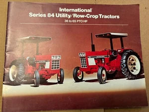 VINTAGE FARMALL INTERNATIONAL ADVERTISING BROCHURE -84 SERIES TRACTORS -1979 - Picture 1 of 8