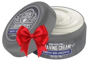 Luxury Shaving Cream for Sensitive Skin- Unscented - Soft, Smooth & Silky.... - Picture 1 of 29