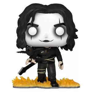 Funko POP! Die Krähe: Eric Draven mit der Krähe + Schutz Leuchten im Dunkeln - Bild 1 von 3