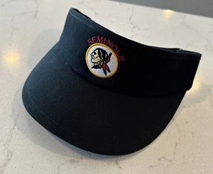 Seminole Golf Club TaylorMade Sun Visor Adjustable Hat Cap Men Women - Black - Picture 1 of 3