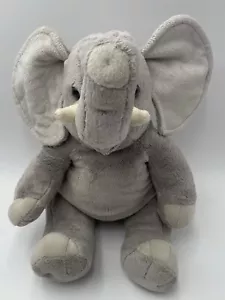 "Juguete de peluche vintage Build-A-Bear BAB elefante gris 13"" animal de peluche" - Imagen 1 de 7