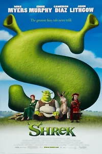 Shrek movie poster (a) - Mike Myers, Cameron Diaz - 11 x 17 inches - Picture 1 of 1