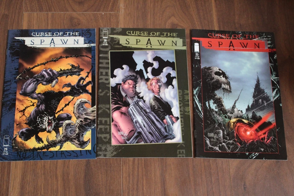 Image Curse Spawn 23 26 29 - 3 Comic Set Lot Rare 7.0 1998 Turner Horror Classic - Image 1 of 1