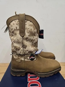 Durango Men's Maverick XP Steel Toe Waterproof Digi Camo Boots DDB0207 Size 9W - Picture 1 of 9