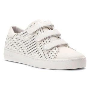 Michael Kors Women's Craig Optic White Leather Strap Sneakers Size: 9.5 M - Picture 1 of 6