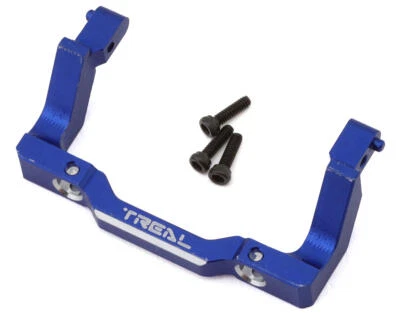 Soporte de parachoques delantero de aluminio Treal Hobby Axial SCX24 (azul) [TLHTSCX24-117] Foto 1 de 2