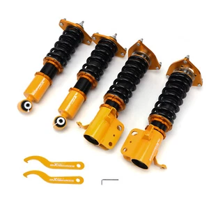 Coilover Spring+Shock 24 Way Damper Lowering Kit for Scion FR-S Subaru BRZ 2012+ - Picture 1 of 12