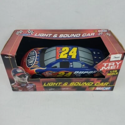 2004 NASCAR Collectible Car 1:18 Jeff Gordon #24 Lights And Sounds JG Motorsport - Image 1 of 4