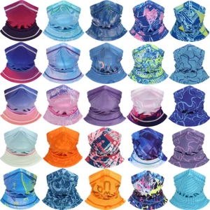 Lightweight Neck Gaiter UV Protection Face Mask Scarf Multifunctional Balaclava - Picture 1 of 57