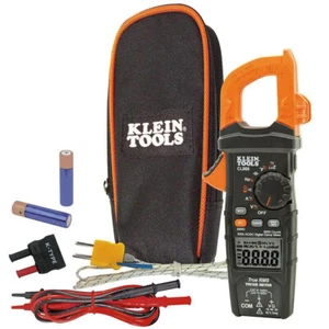 KLEIN Digital AC DC TRMS Auto-Range Clamp Meter Kit Freq Cap Temp Diode 1000 V - Picture 1 of 5