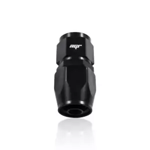 NGR PERFORMANCE Straight Swivel Hose End AN Fitting for Braided Hose (Black) - Foto 1 di 5