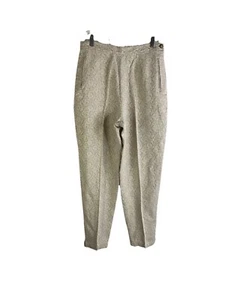 Vintage 90s Gap Womens 14 Linen Floral Balloon High Rise Ankle Pants Cottagecore - Picture 1 of 9