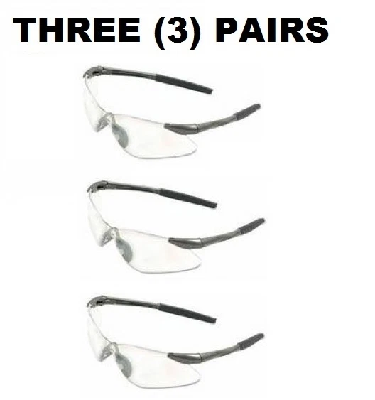 (3) TRÊS PARES de óculos de segurança Jackson™ V30 Nemesis VL™ LENTE TRANSPARENTE 20470 - Imagem 1 de 1