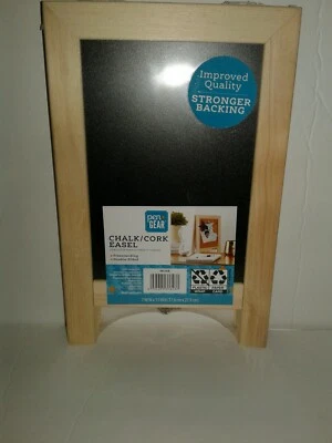 Pen + Gear Desk Chalk and Cork Double Sided  board Easel. Brand New Sealed! - Image 1 of 4