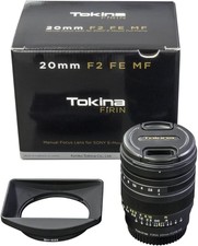 Tokina 20mm F2 FiRIN FE MF SONY E mount full size Camera Lens