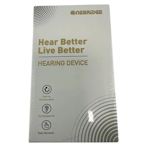 Digital Ear Hearing Assist Device Aids w Volume Control for Seniors Rechargeable - Picture 1 of 7