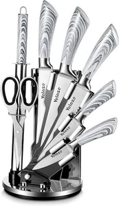 Velaze Küchenmesser Set, Messerblock mit Messer Set, Messerset 8-teilig, inkl... - Bild 1 von 1