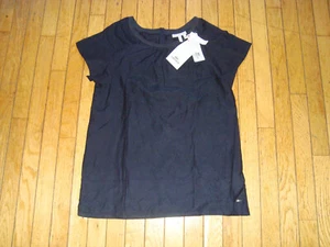 LACOSTE LADIE'S COTTON & SILK GERONIMO SHIRT BLOUSE SIZE 36 OR 4 BNWT@$115.00 - Picture 1 of 12