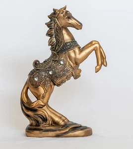 Horse Statue Sculpture Figurine Collectible Ornament Living Room Home Decoration - Picture 1 of 7