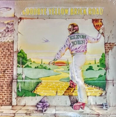 ELTON JOHN - GOODBYE YELLOW BRICK ROAD - 180-GRAM VINYL 2 LP SET " NEW, SEALED " - Image 1 of 2