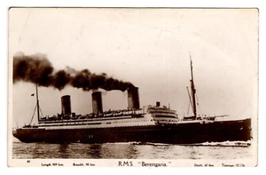R.M.S. BERENGARIA, REAL PHOTO - Picture 1 of 2