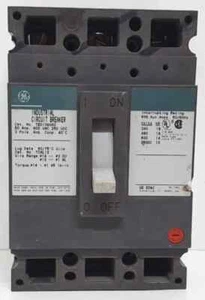 INTERRUPTOR ELÉCTRICO GENERAL TED136060 60 AMPERIOS 3 POLOS 600VAC - Imagen 1 de 14