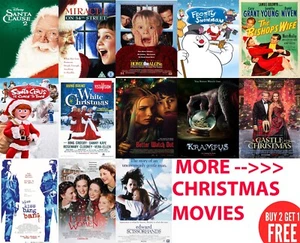 Christmas Film Movie Posters , Classic Movie Posters A0-A1-A2-A3-A4-MAXI C522 - Picture 1 of 32