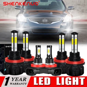 For 2007-2018 Nissan Altima 6000K LED Headlight High Low + Fog light bulbs Kit Y - Picture 1 of 22