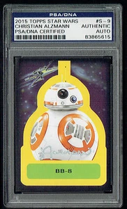 Christian Alzmann signed Autogramm Auto 2015 Topps Star Wars BB-8 PSA Slabbed - Bild 1 von 1