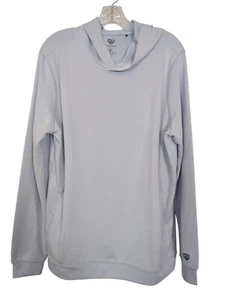Graham Luxe Golf Mens Light Blue polyester Hatch Hoodie size M - Picture 1 of 11