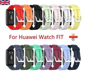 Watchband For HUAWEI WATCH FIT (TIA-B09)Smart Silicon Strap Replacement Buckle