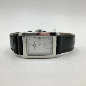 Baume & Mercier Hampton Ladies Wrist Watch Stainless Steel Case Leather Band - Picture 1 of 14