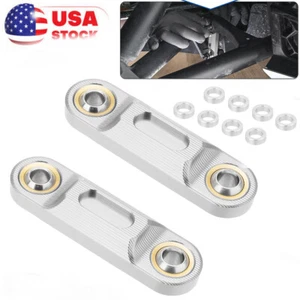 2pcs Chrome Sway Bar End Links For Can-Am Spyder F3, RT, ST & RS 2013+ Models US - Picture 1 of 12